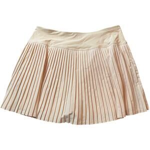STYLUS Pale Pink Pleated Mini Athletic Skort Shorts Skirt XL Extra Large NWT